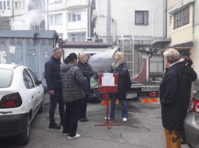 Bijeljina: Protest stanara zbog zagađene vode