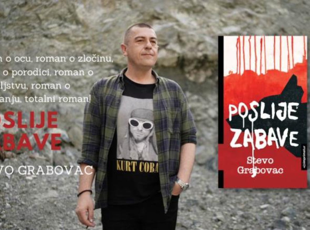 U širem izboru NIN-ove nagrade nalazi se roman “Poslije zabave” Steve Grabovca