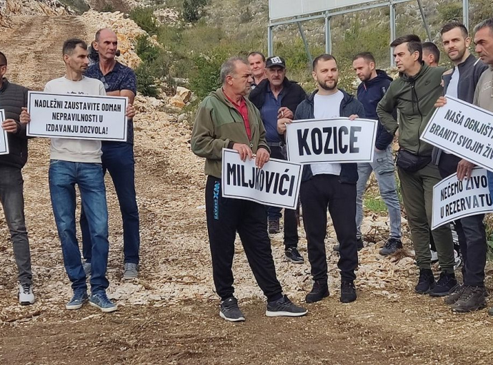 Protest protiv solarnih elektrana u Mostaru: Ne želimo postati Donja Jablanica 