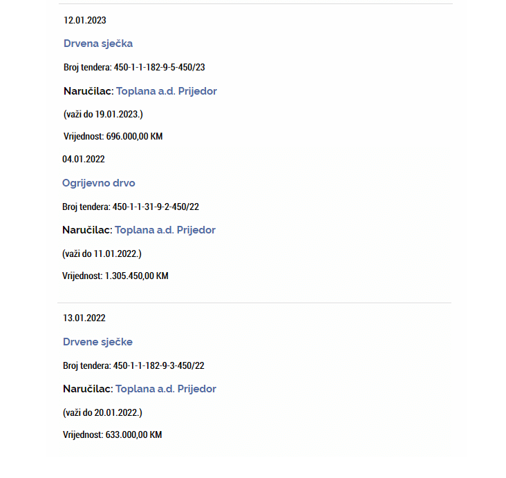 Screenshot 2023 05 30 at 12 55 49 Niskogradnja Marjanović apsolutni monopolista prijedorskih nabavki