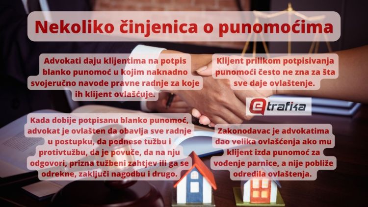 infografika o advokatskoj punomoci