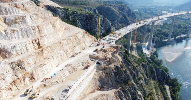 radovi na mostu Pocitelj 2 FOTO Autoceste FBiH 1 1024x538