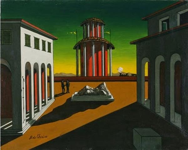 Giorgio De Chirico piazza d Italia