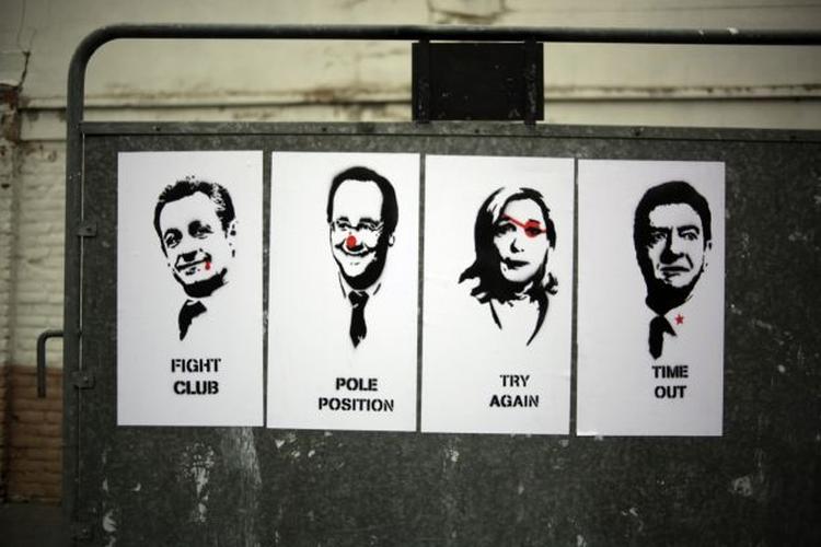 Copy of graffiti presidentielles 2012