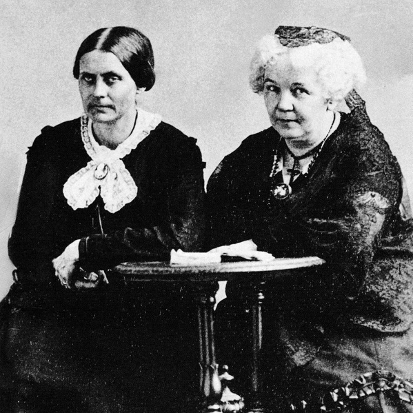 ELIZABETH CADY STANTON AND SUSAN B. ANTHONY Image