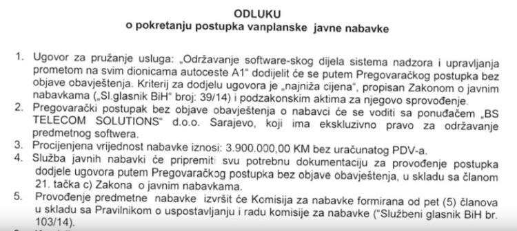 nabavka odrzavanje softvera 3 miliona