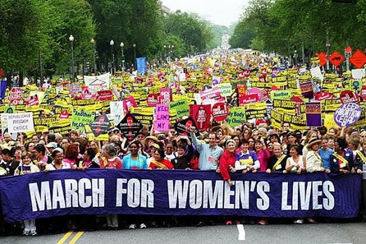 reproduktivna pravda mars za zivot zena