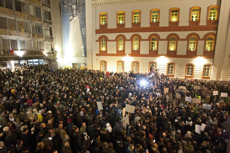 Protest opozicija Beograd