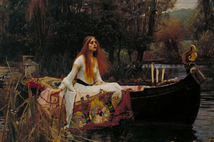 prerafaeliti the lady of shalott