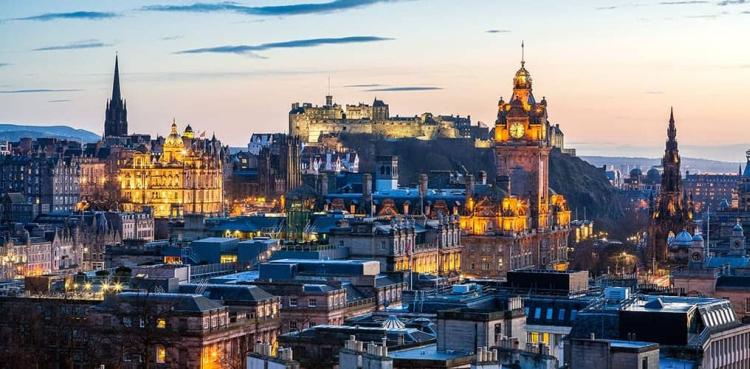 Scotland region local community Edinburgh skyline