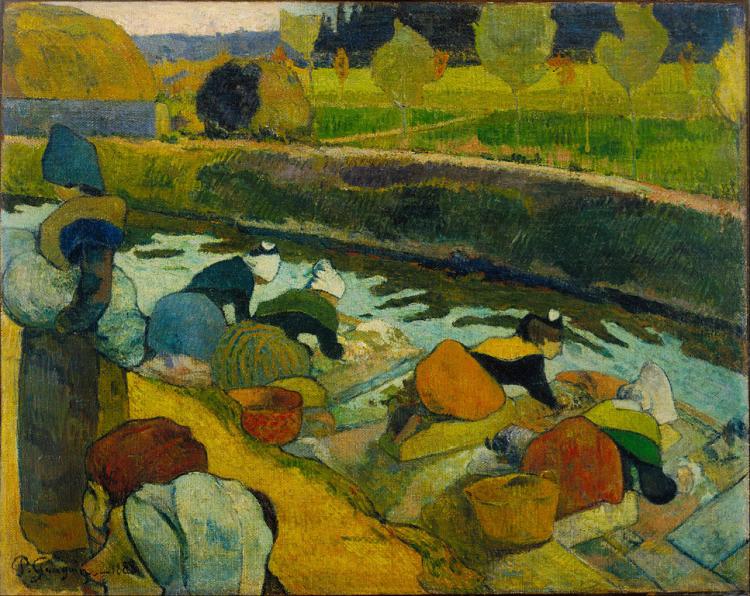 Paul Gauguin Washerwomen Google Art Project