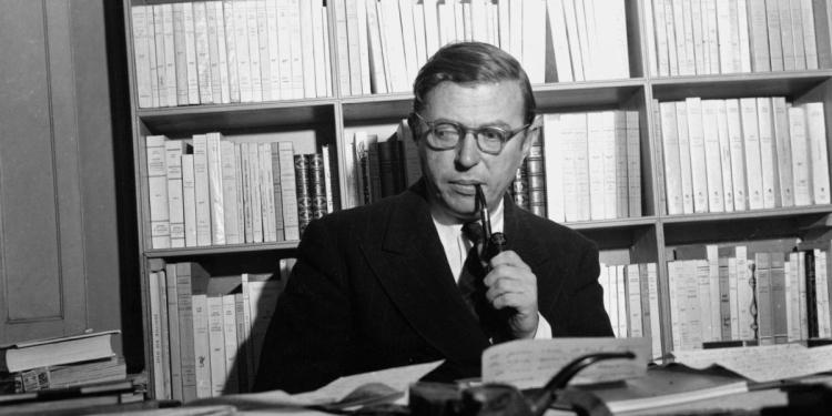 Jean Paul Sartre foto Wikipedia