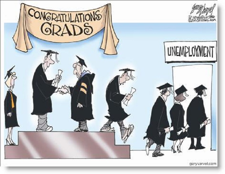 unemployment grads cartoon1