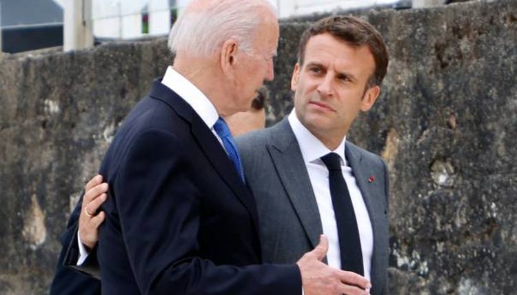 biden macron