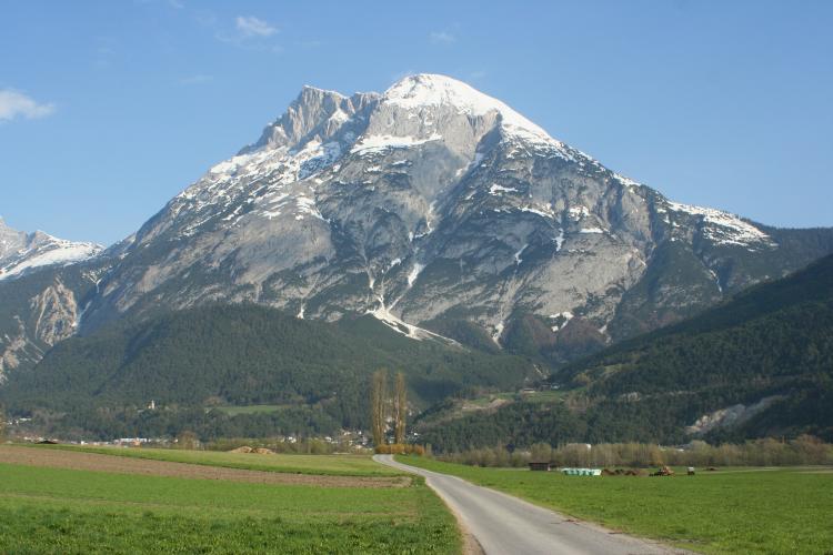 Hohe Munde vom Inntal bei Oberhofen