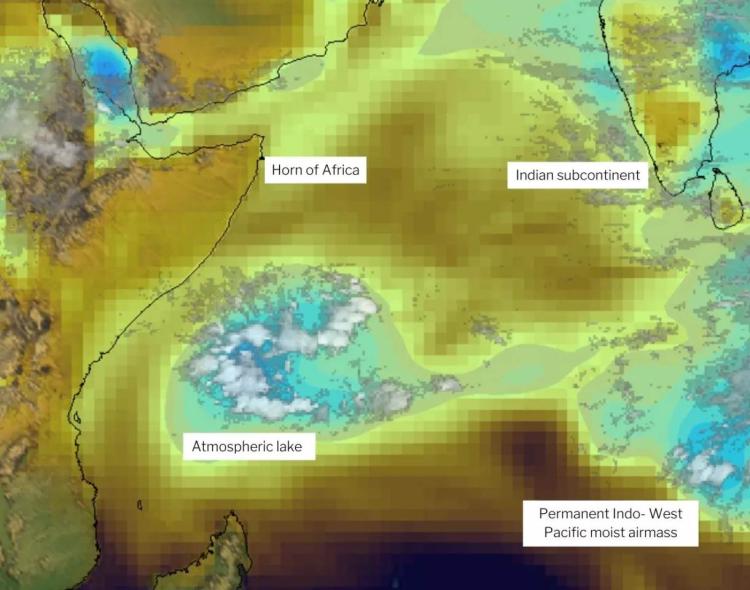 sat snimak atmos jezero Izvor Brian Mapes NOAA ERA Interim reanalysis data set