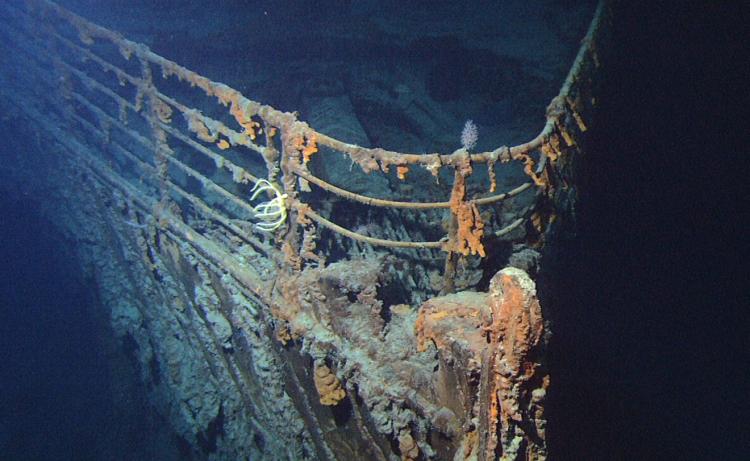 Titanik foto NOAA