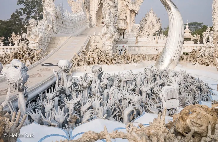 wat rong khun temple thailand